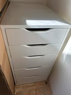 Ikea Alex ladeblok, Ophalen, Minder dan 50 cm, 5 laden of meer, Zo goed als nieuw