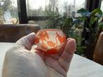 Minivaasje glaspasta - Gallé, Antiek en Kunst, Antiek | Glaswerk en Kristal, Ophalen of Verzenden