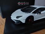 Kyosho Ousia Lamborghini Aventador LP 750-4 Superveloce wit, Ophalen of Verzenden, Zo goed als nieuw, Auto, Kyosho