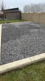 Gratis blauw/donkergrijze kiezelstenen, Tuin en Terras, Grind, Keien en Split, Ophalen, Gebruikt, Blauw