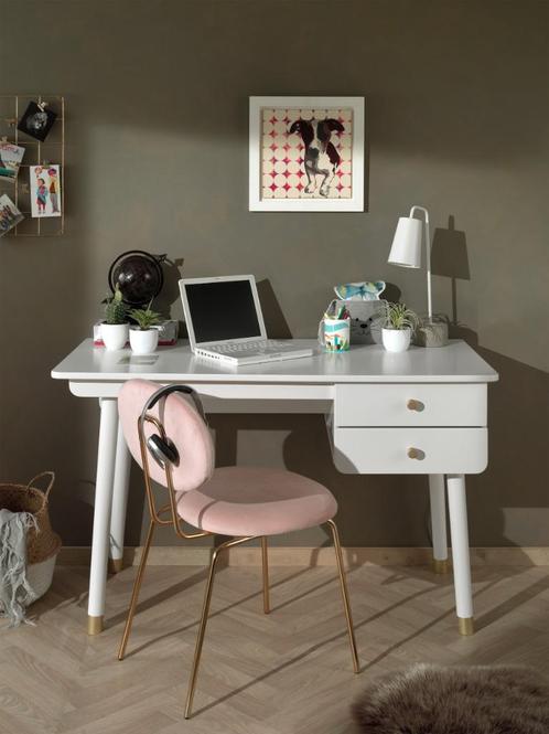 BILLY BUREAU SATIN WHITE. NIEUW!, Kinderen en Baby's, Kinderkamer | Overige Meubels, Nieuw, Tafel, Ophalen