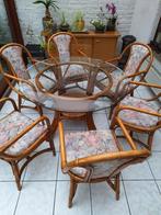 Meubelen veranda, Tuin en Terras, Tuintafels, Ophalen, Gebruikt, Rond, Overige materialen
