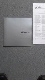 Vintage catalogus uit 2002 van de Arcam FMJ serie HiFi, Neuf, Autres marques, Enlèvement ou Envoi, Lecteur CD