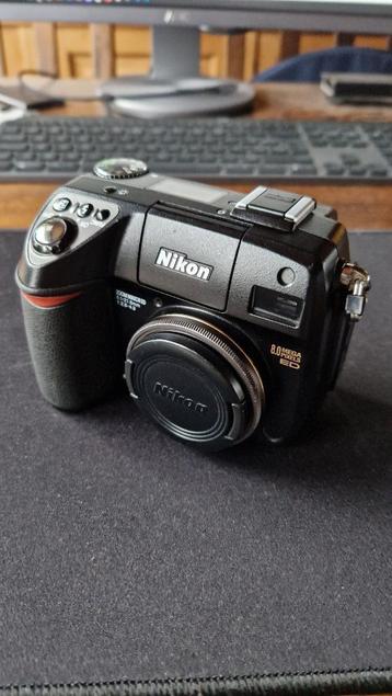 Retro Nikon Coolpix 8400 point and shoot camera
