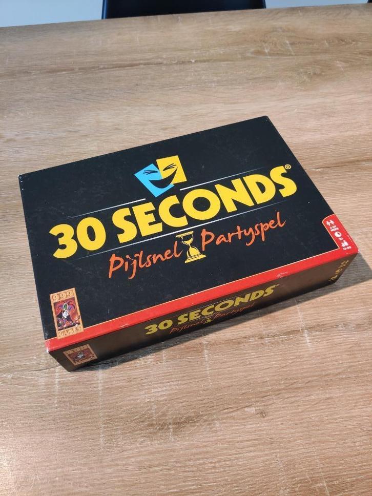 30 Seconds Gezelschapsspel, Hobby en Vrije tijd, Gezelschapsspellen | Bordspellen, Zo goed als nieuw, Drie of vier spelers, Vijf spelers of meer