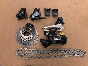 Shimano dura ace R9120 groep/onderdelen nieuw beschikbaar voor biedingen
