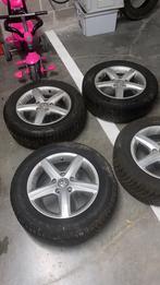 Originele Golf 7 velgen met banden 195/65r15. Winterbanden, Auto-onderdelen, Banden en Velgen, Ophalen, Winterbanden, Velg(en)