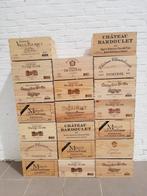 20 lege wijnkisten, Ophalen, Gebruikt