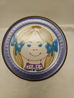 Retro vintage wandbord kind, Ophalen of Verzenden