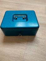 Kluis met sleutel metallic blauw, Utilisé, Enlèvement ou Envoi