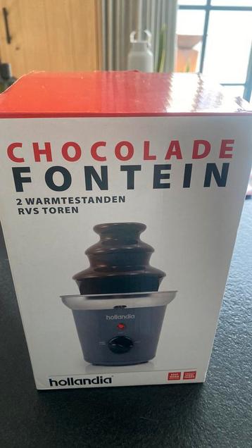 Nieuwe chocolade fontein beschikbaar voor biedingen