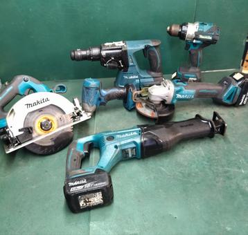 Machines à batterie Makita 18 volts., Bricolage & Construction, Enlèvement ou Envoi, Utilisé