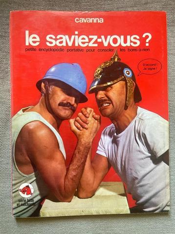 Humour vintage - Cavanna - Le saviez-vous ? beschikbaar voor biedingen