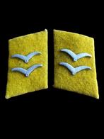 WW2 Luftwaffe Unterfeldwebel Flieger kragenspiegel, Ophalen of Verzenden