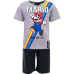 Super Mario Shortama - Here we Go - Maat 104, Kinderen en Baby's, Kinderkleding | Maat 104, Ophalen of Verzenden, Nieuw, Jongen