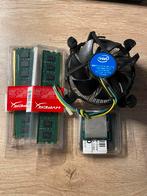 Intel i5-4570 + koeler + 8GB RAM, Gebruikt, 4-core, Ophalen of Verzenden, LGA 1150