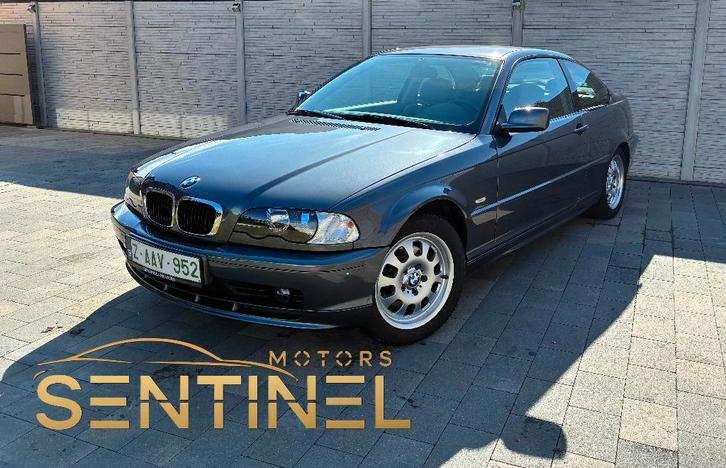 BMW E46 318Ci // AUTOMAAT // LEDER // CRUISE // ZETELVERW., Autos, BMW, Entreprise, Achat, Série 3, ABS, Airbags, Air conditionné