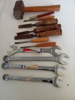 Steek sleutels - glassnijders en hout beiteld, Huis en Inrichting, Keuken | Bestek, Nieuw, Ophalen