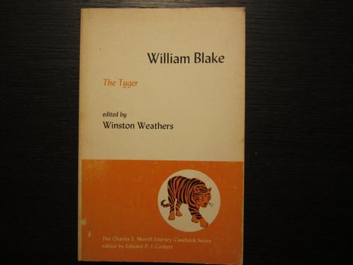 William Blake -The Tyger-  Winston Weathers, Boeken, Literatuur, Ophalen of Verzenden