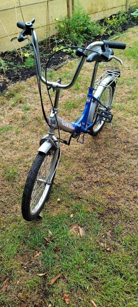 Retro vouwfiets in goede staat., Fietsen en Brommers, Fietsen | Vouwfietsen, Versnellingen, Ophalen