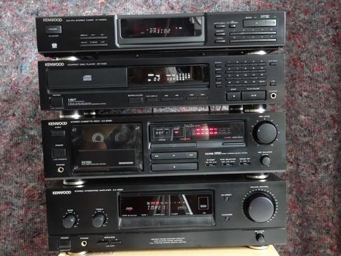 Kenwood stereo - versterker- cd-radio - cass., TV, Hi-fi & Vidéo, Amplificateurs & Ampli-syntoniseurs, Comme neuf, Stéréo, 60 à 120 watts