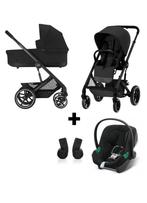 Poussette Cybex Balios S black full pack, Met autostoeltje, Ophalen of Verzenden, Zo goed als nieuw, Kinderwagen