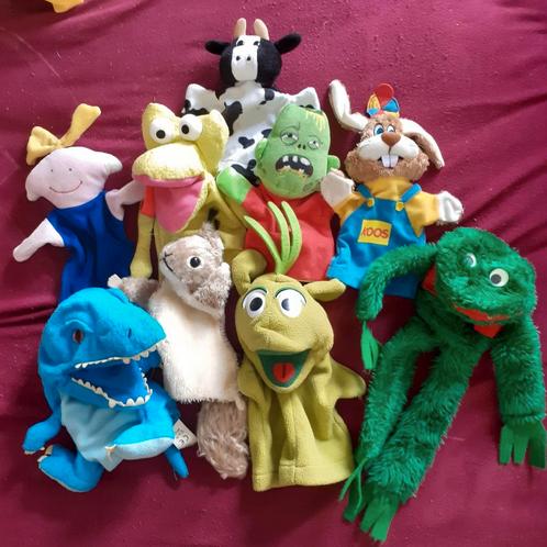 Zachte handpoppen poppenkastpoppen ( A ), Kinderen en Baby's, Speelgoed | Poppen, Zo goed als nieuw, Ophalen of Verzenden