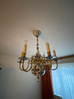 Hanglamp delfs blauw - 6 arms, Ophalen, Zo goed als nieuw