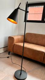 Zwarte schemerlamp, 100 tot 150 cm, Modern, Metaal, Zo goed als nieuw