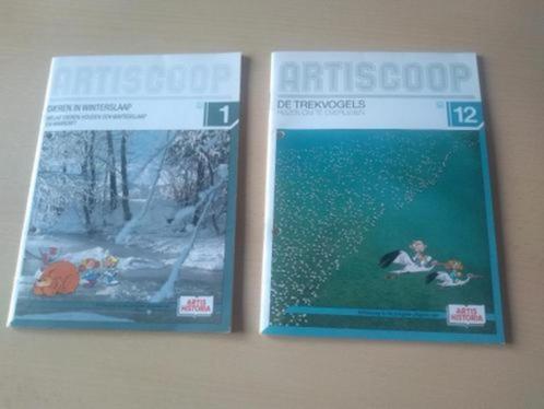 boek: de trekvogels + dieren in winterslaap, Livres, Livres d'images & Albums d'images, Comme neuf, Album d'images, Envoi