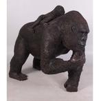 Female Gorilla beeld met Baby - Breedte 123 cm, Ophalen, Nieuw