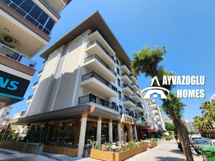 1+1 appartement in de buurt van Cleopatra Beach, Immo, Buitenland, Turkije, Appartement, Stad