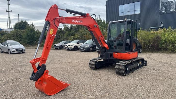 KUBOTA KX155-5 GRAAFMACHINE, Zakelijke goederen, Machines en Bouw | Kranen en Graafmachines, Graaflaadcombinatie, Ophalen