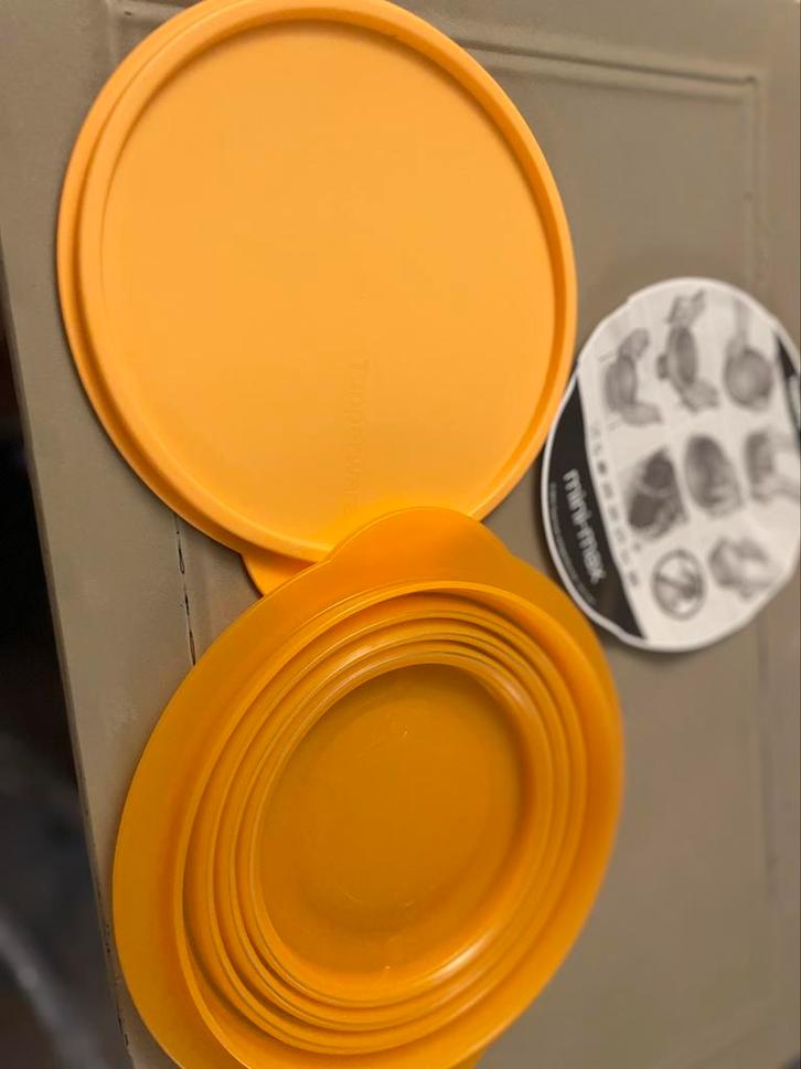 Voederbak mini-max 700 ml, Huis en Inrichting, Keuken | Tupperware, Nieuw, Bak of Kom, Oranje, Ophalen of Verzenden