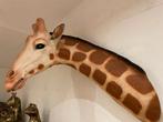 Wand giraffe, babykamer, kinderkamer woonkamer 120 cm, Ophalen, Nieuw, Kunststof, Dierenbeeld