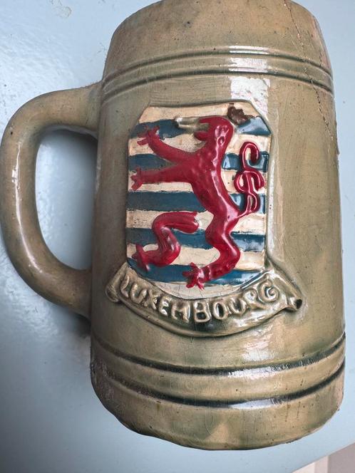 Unieke set bierkruiken met de 9 Belgische provinciewapens, Verzamelen, Biermerken, Gebruikt, Overige typen, Overige merken, Ophalen