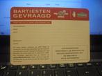 De Koninck - bartiesten gevraagd, Collections, Marques de bière, Enlèvement ou Envoi, Comme neuf, Sous-bock, De Koninck