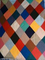 Gebreid en gevoerd deken handwerk, Huis en Inrichting, Woonaccessoires | Plaids en Woondekens, Ophalen of Verzenden, Nieuw