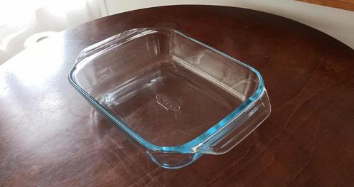 Plat en verre Pyrex, Huis en Inrichting, Keuken | Potten en Pannen, Gebruikt, Overige typen, Glas, Ophalen