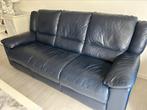 3 zit leder - en 1 relax zetel leder, Ophalen, Zo goed als nieuw