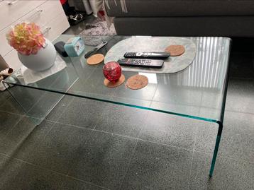 Salon tafel glas beschikbaar voor biedingen