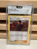 Giovanni Exile Pokemon Hidden Fates 57/68 English Version PC, Verzenden, Zo goed als nieuw, Losse kaart