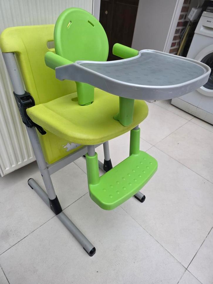Kinderstoel verstelbare hoogte BREVI Slex, Enfants & Bébés, Chaises pour enfants, Utilisé, Chaise évolutive, Plateau amovible