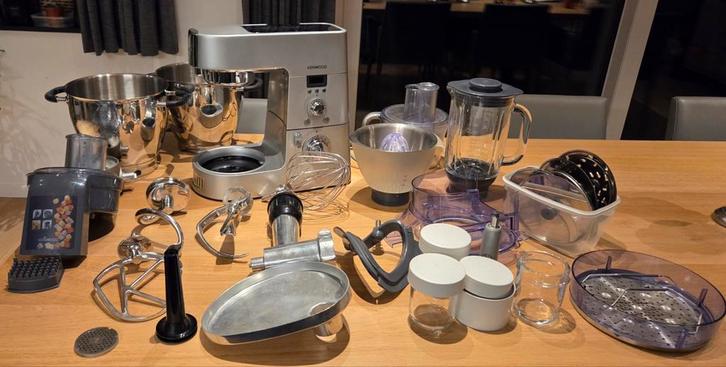Kenwood Cooking chef Major + accessoires, Electroménager, Mélangeurs de cuisine, Utilisé, Enlèvement