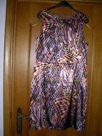 Kleed zonder mouwen in satijnen stof, mt 42, merk: Comme ça, Kleding | Dames, Bruin, Maat 42/44 (L), Zo goed als nieuw, Boven de knie