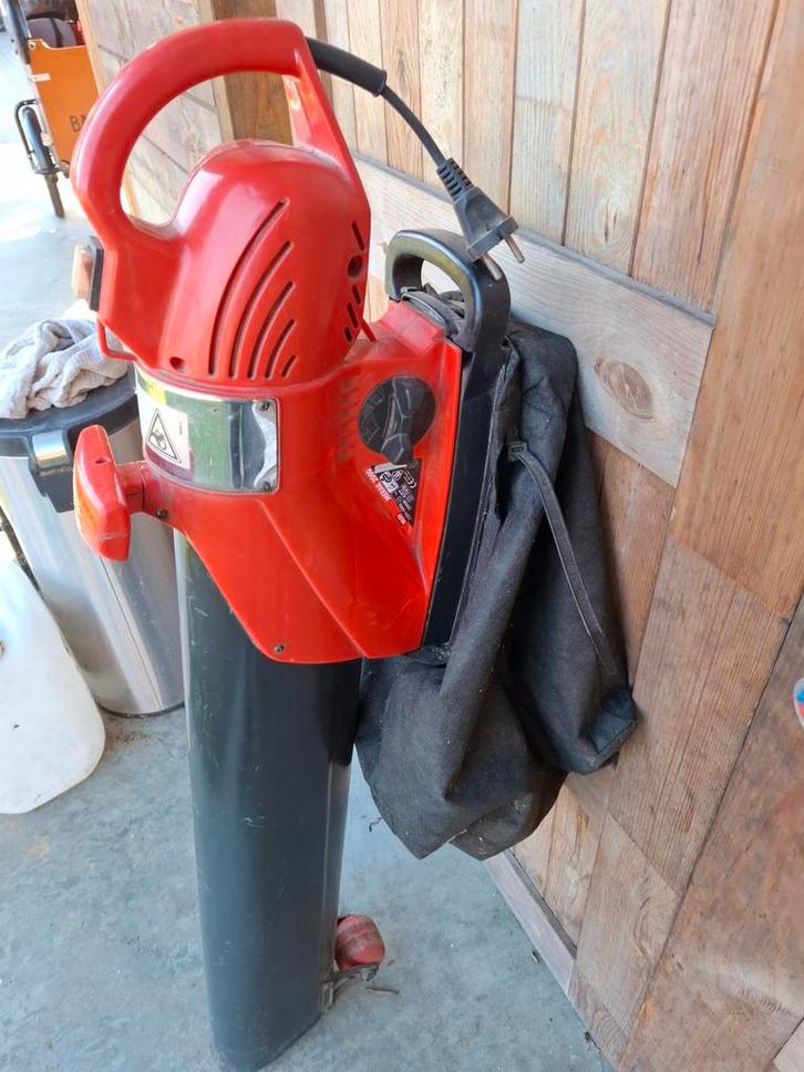 Bladblazer elektrisch, Jardin & Terrasse, Souffleurs de feuilles, Utilisé, Porté à la main, Électrique, Avec sac de ramassage