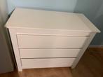 Commode 3 tiroirs Troll blanche, Comme neuf, Commode