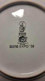 Bord porcelijn Expo 58, Verzamelen, Nieuw, Ophalen
