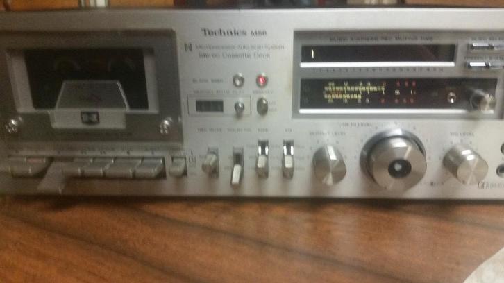 TECHNICS M56 STEREO CASSETTEDECK, Audio, Tv en Foto, Cassettedecks, Ophalen of Verzenden