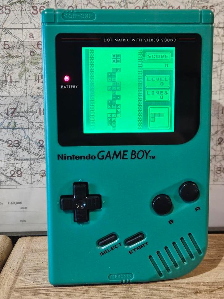 Gameboy DMG-01 Bivert Hex Mod, nouvelle révision, Consoles de jeu & Jeux vidéo, Consoles de jeu | Nintendo Game Boy, Enlèvement ou Envoi